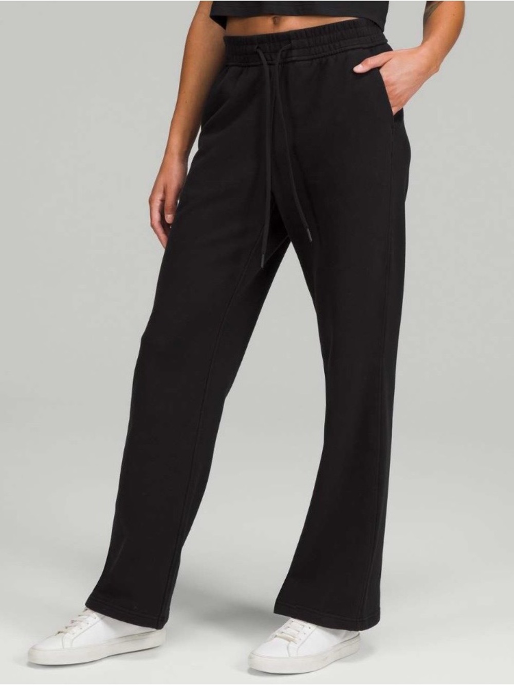 lululemon athletica Black Straight Leg Pants